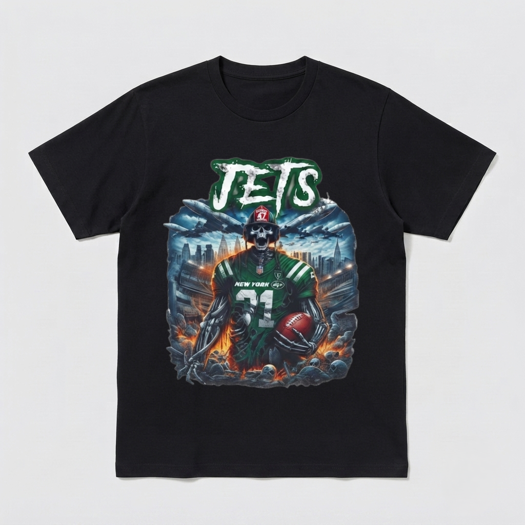 New York Jets Horror Mash Up Shirt