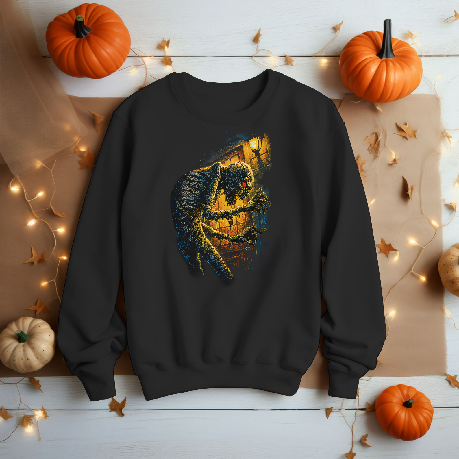 Inspired by The Mummy –Undead Bandaged Monster Horror Art Unisex Shirt