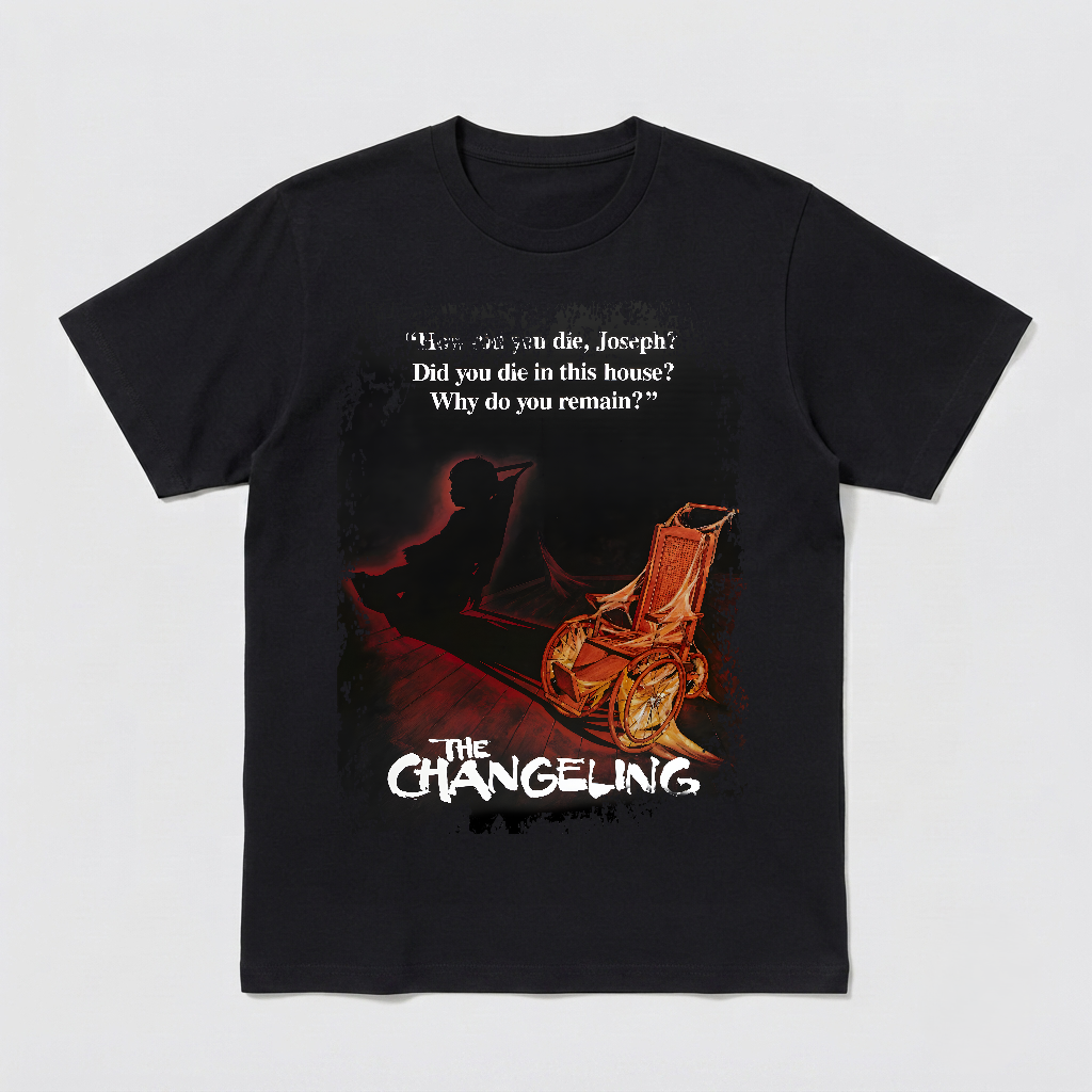 The Changeling - Movie Poster Inspired Unisex Black Shirt