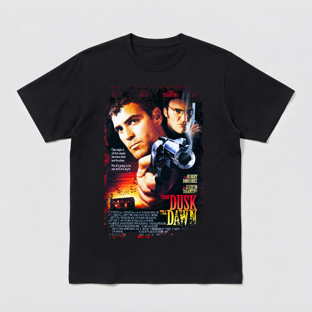 From Dusk Till Dawn - Movie Poster Inspired Unisex Black Shirt