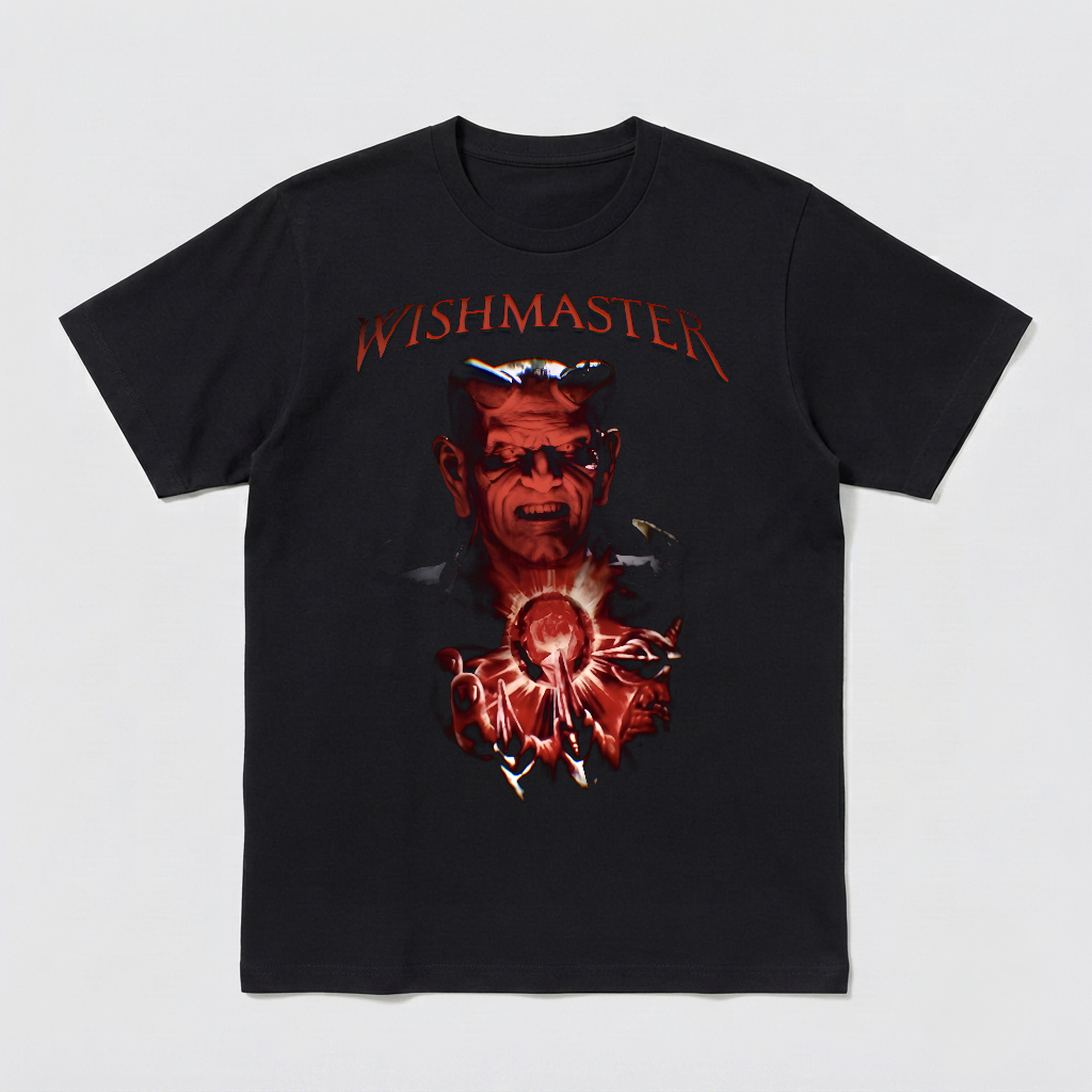 Wish Master T-Shirt, Horror Movie Tee, 90s Cult Classic Shirt, Horror Movie Gift-TH82027