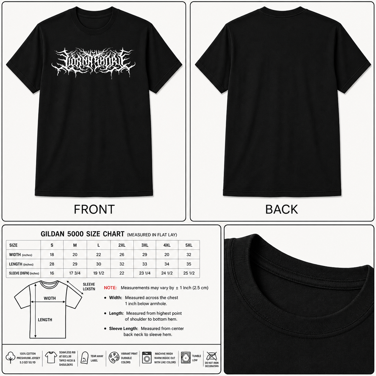 Lorna Shore Logo Classic Shirt - HQ