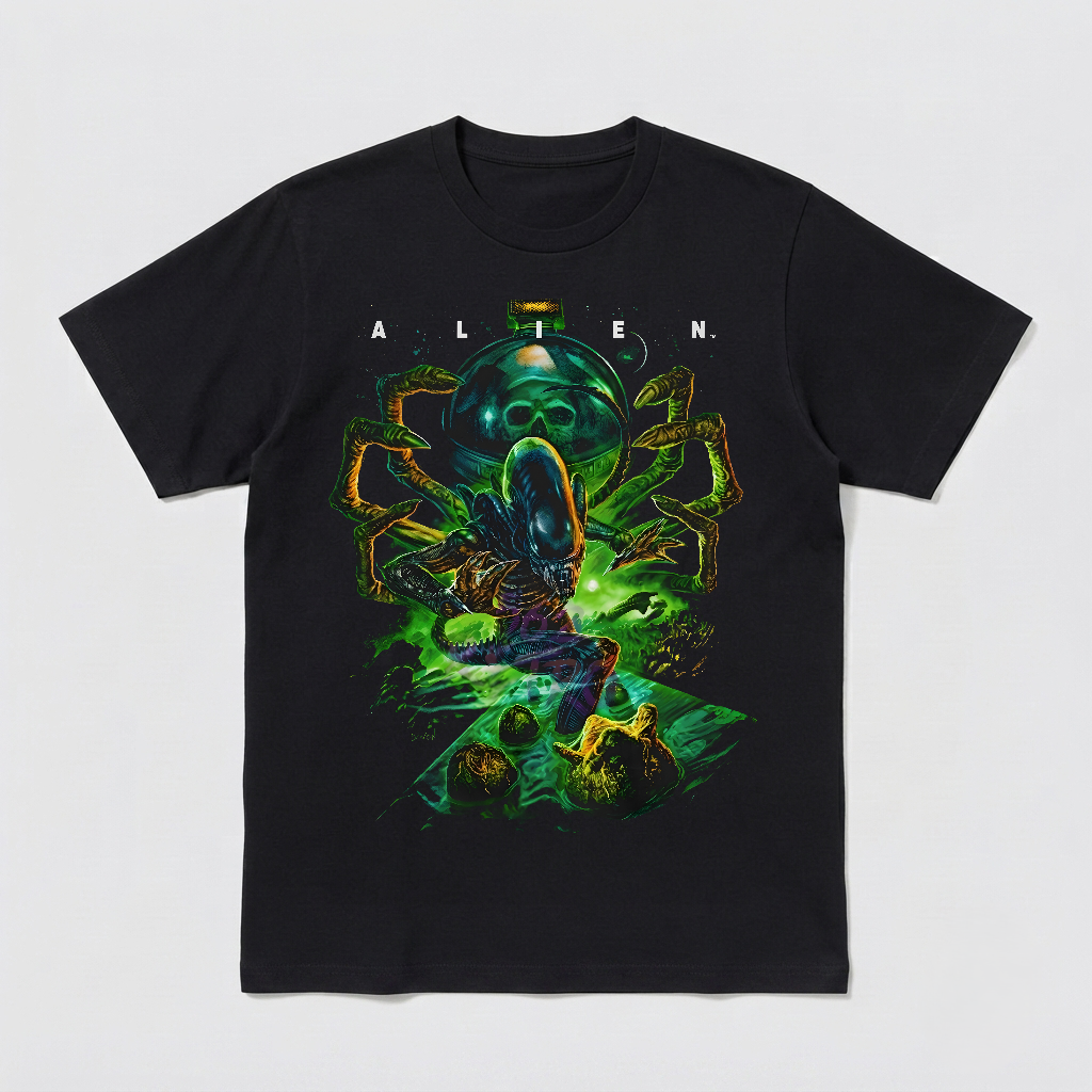 Alien Movie T-Shirt Black S-3XL-TH82008