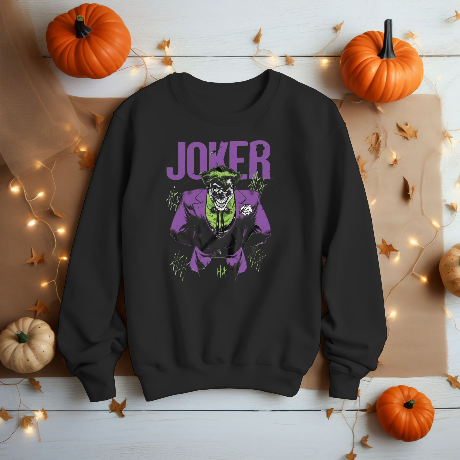 Batman Joker Kanji Cover Shirt, Unisex Tee, DC Comics Gift, Size S-5XL