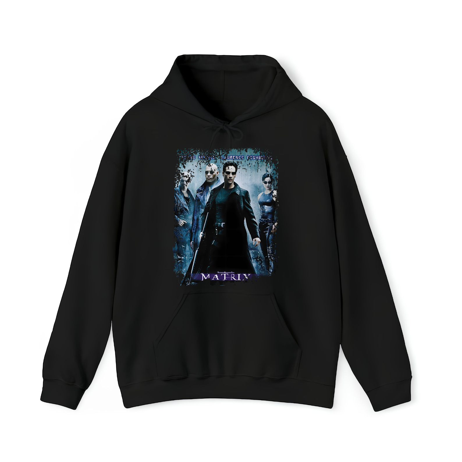 The Matrix - Movie Poster Inspired Unisex Black Shirt - HQ