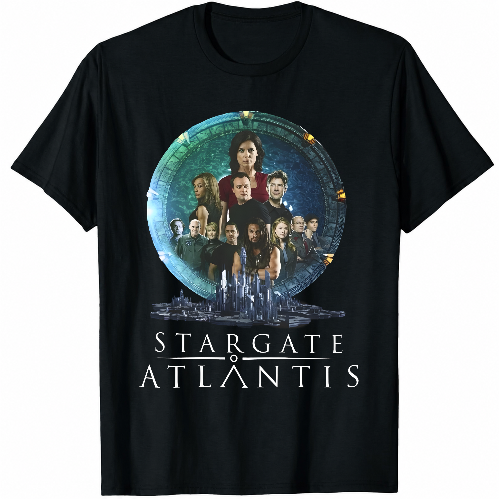 Stargate Atlantis Unisex Tee, Sci-Fi Graphic T-Shirt, Space TV Show Shirt-TH82029