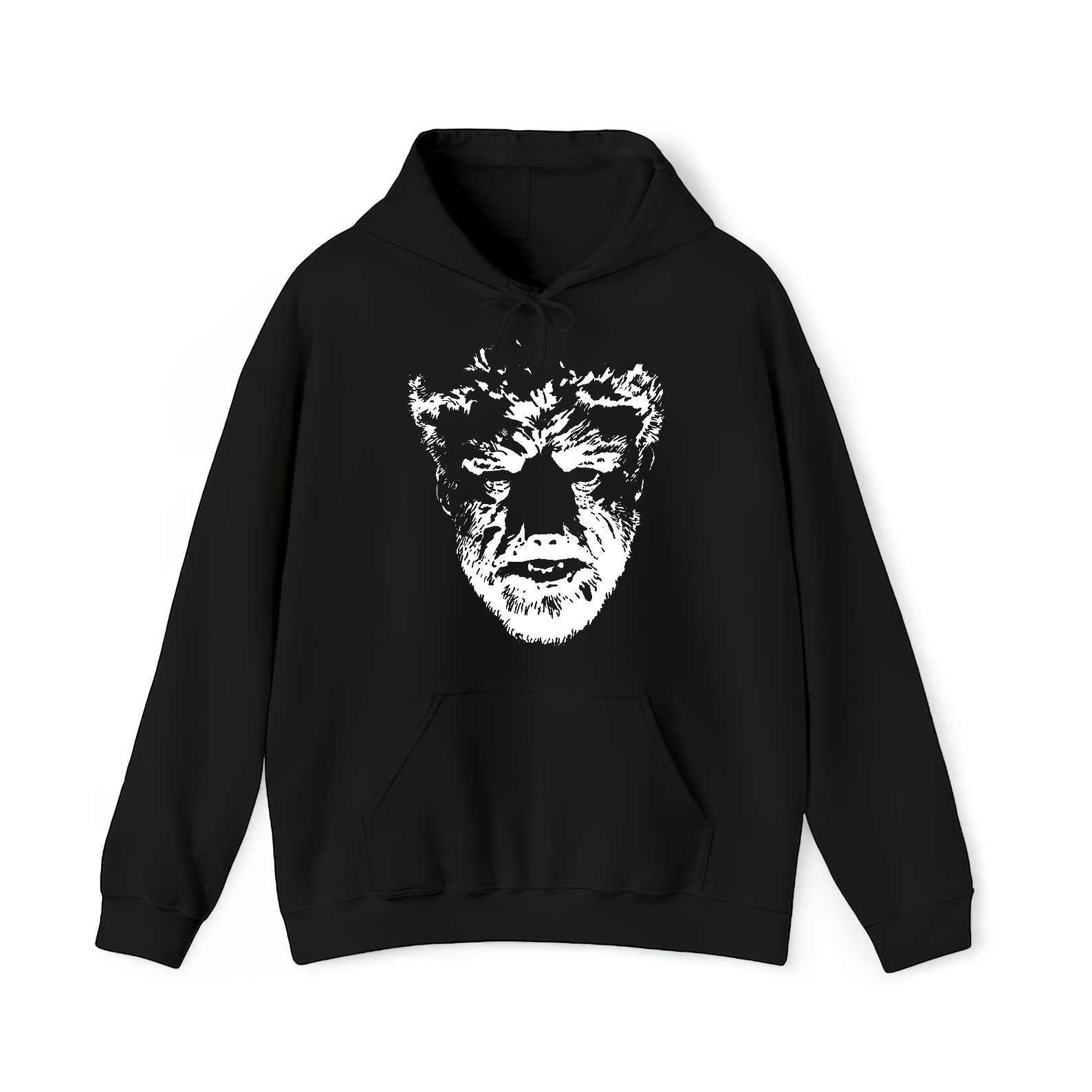 The Wolfman Horror Movie Black T-Shirt S-3XL-TH82001