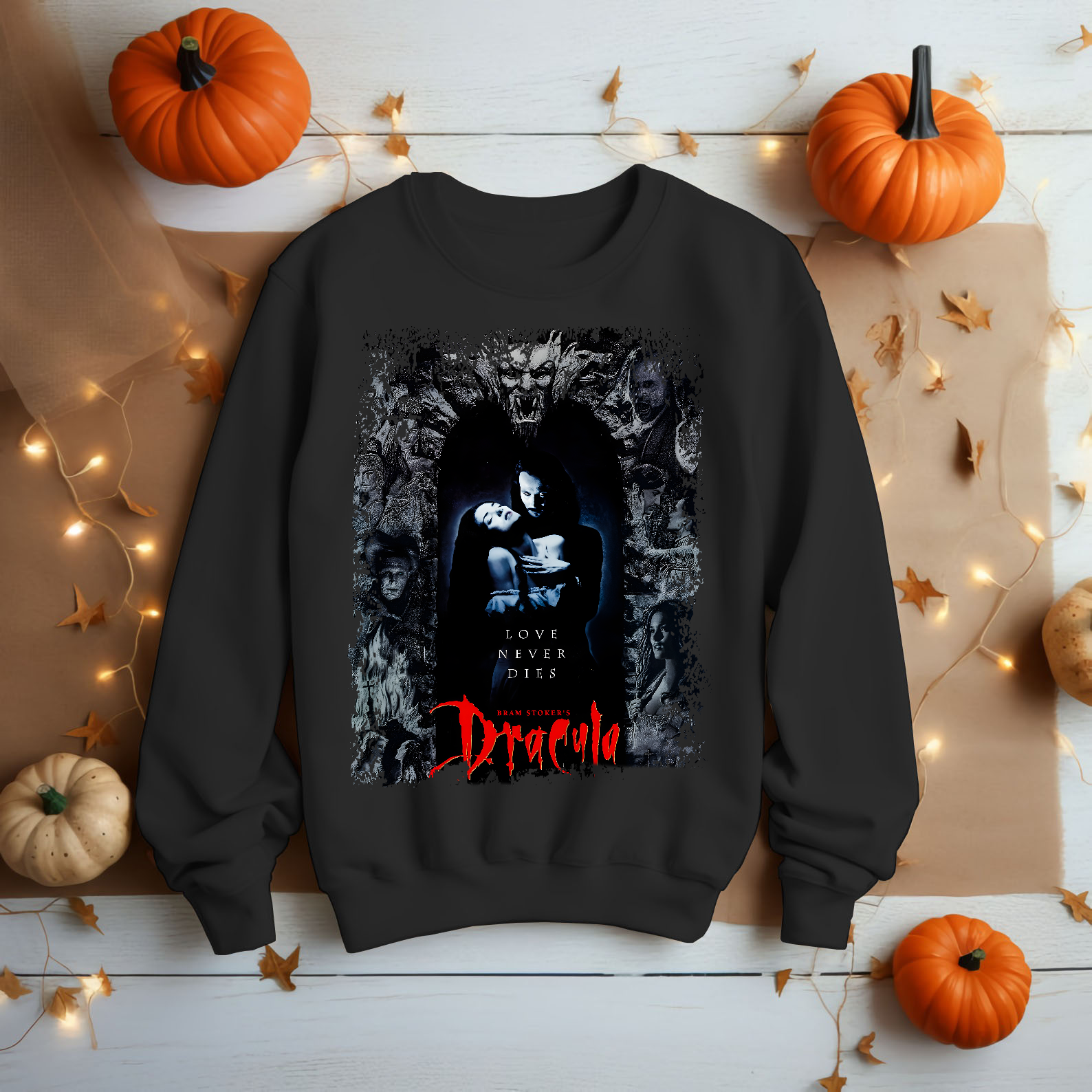 Bram Stokers Dracula - Movie Poster Inspired Unisex Black T-Shirt
