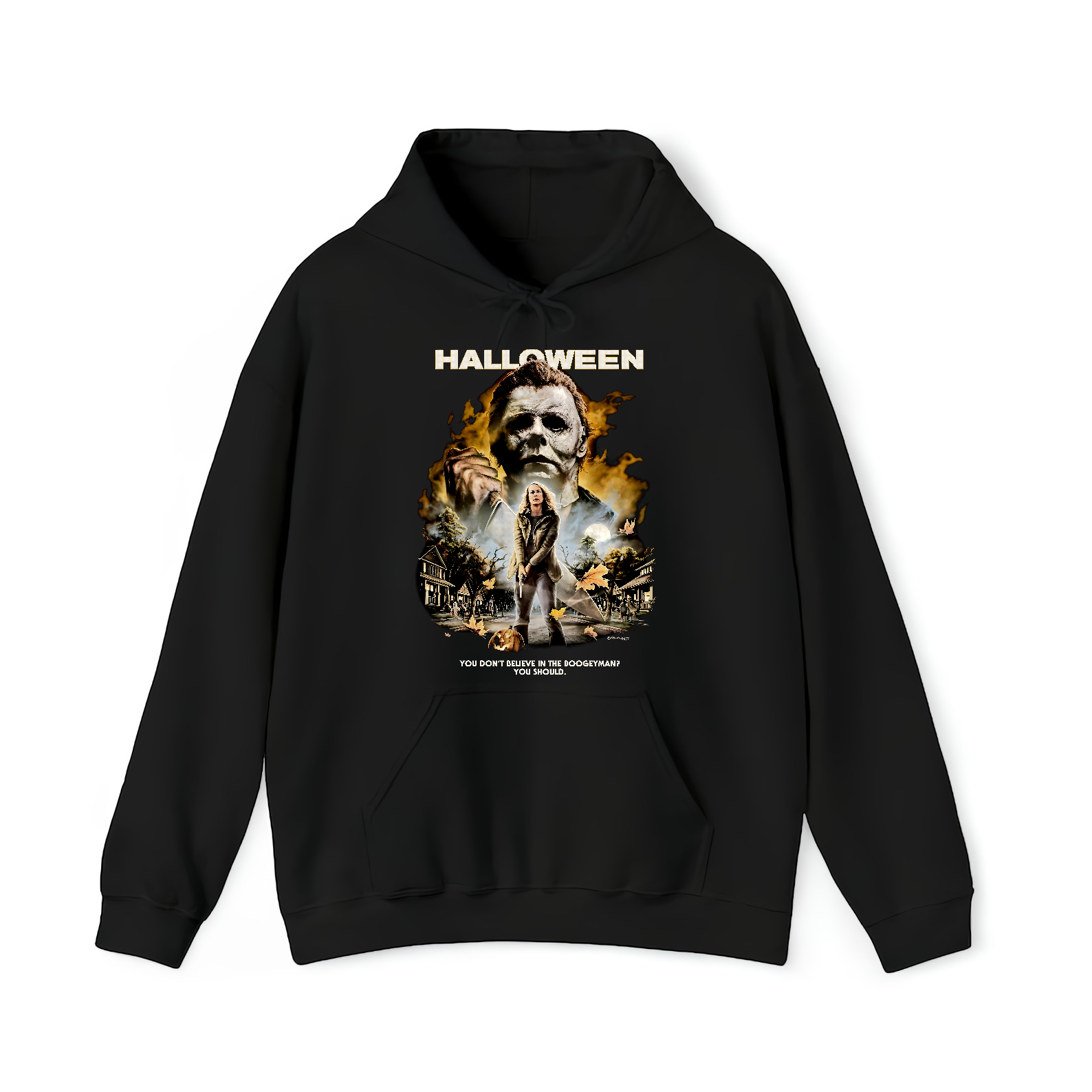 Halloween Movie Horror Michael Myers T-Shirt Black S-3XL-TH81996