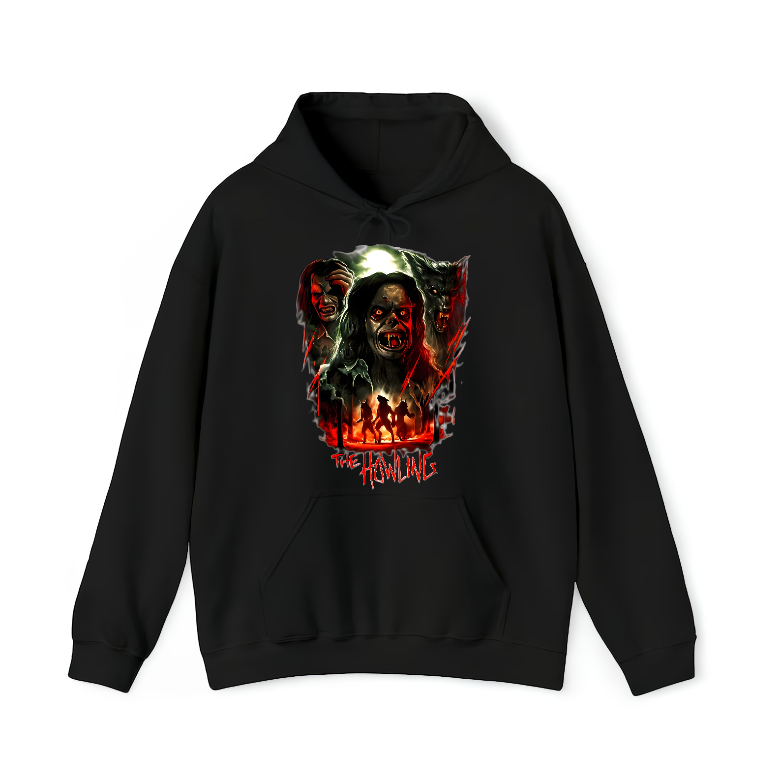 The Howling Movie Tee, Horror Film Lover T-Shirt, Halloween Shirt, Werewolf Tee-TH82024