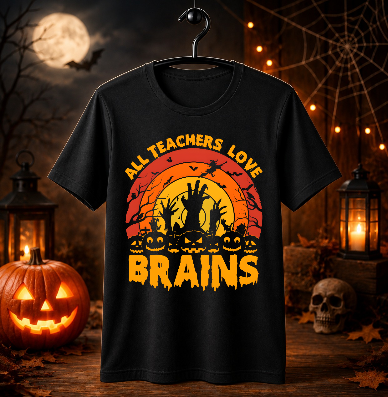 Teachers Love Brains Shirt, Halloween Teacher Shirt, Funny Teacher Shirt, Teacher Gift Shirt, Halloween School Shirt