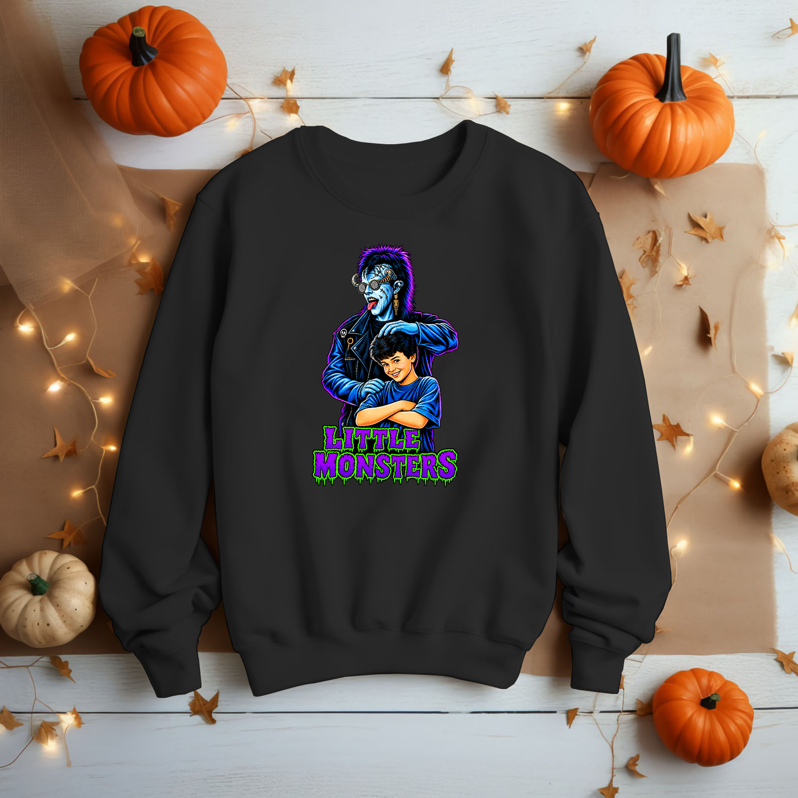 Little Monsters Shirt – Retro 80s Movie Tee Featuring Maurice