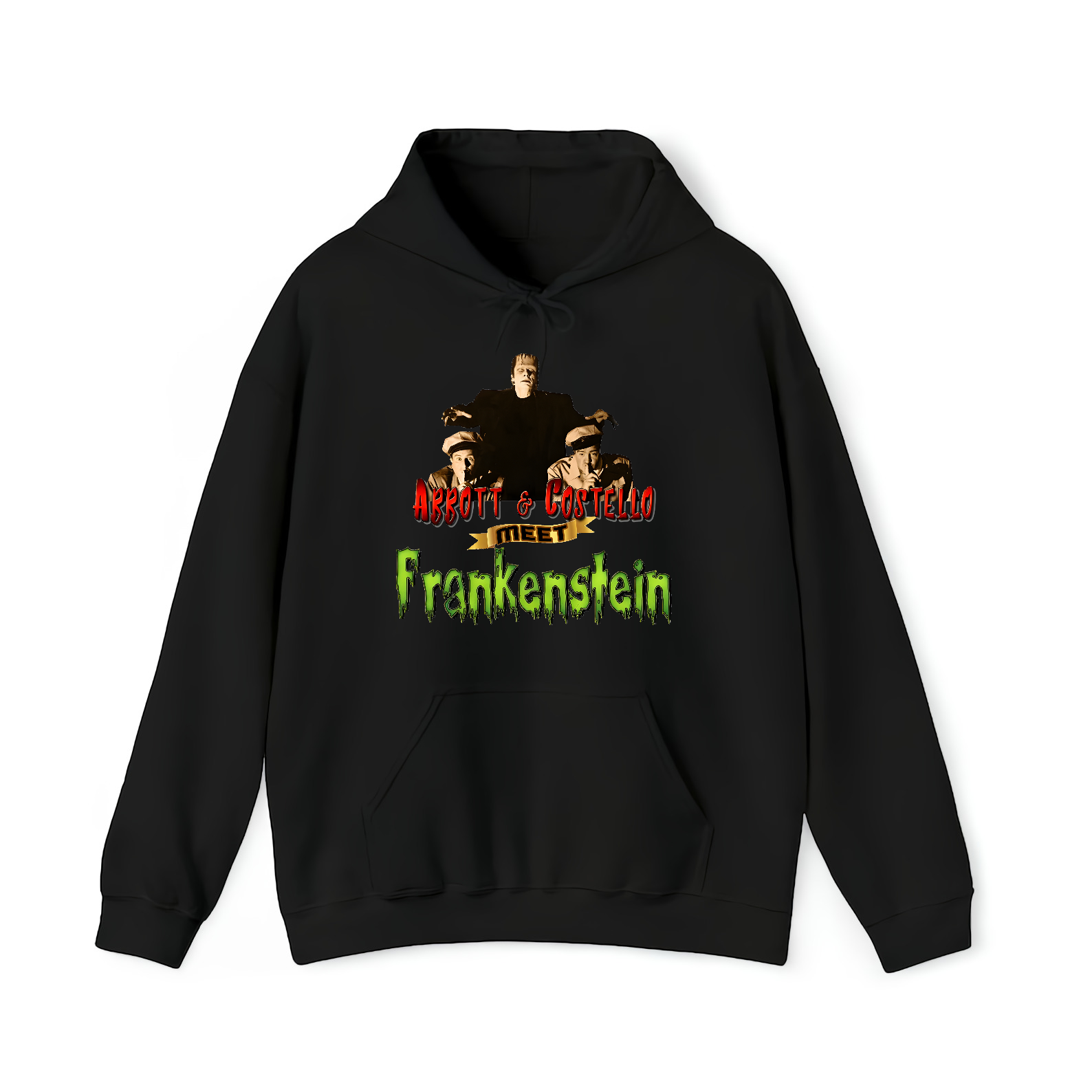 Abbott And Costello Meet Frankenstein Classic Horror Comedy Shirt