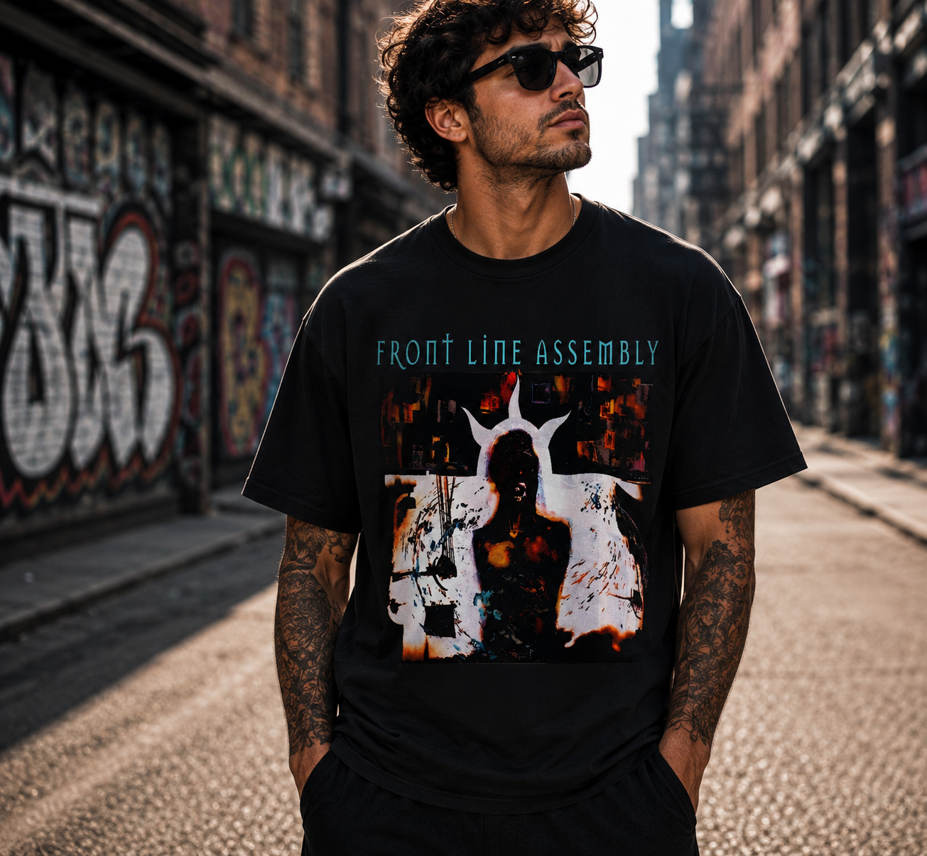 Front Line Assembly shirt rock shirt,Unisex tee