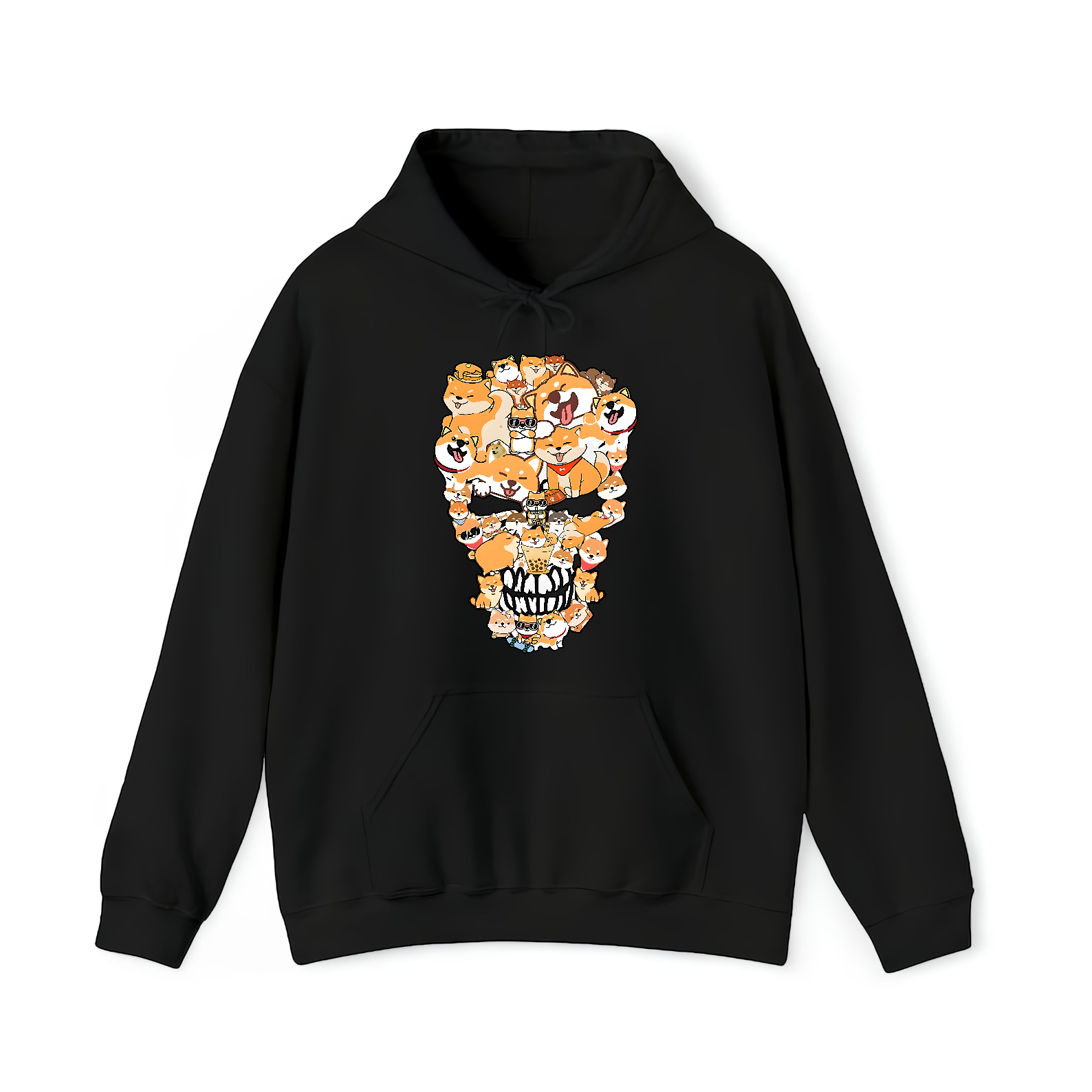 Shiba Inu Skull - Skeleton Halloween Costume Skull Shiba Unisex T-shirt-TH82092