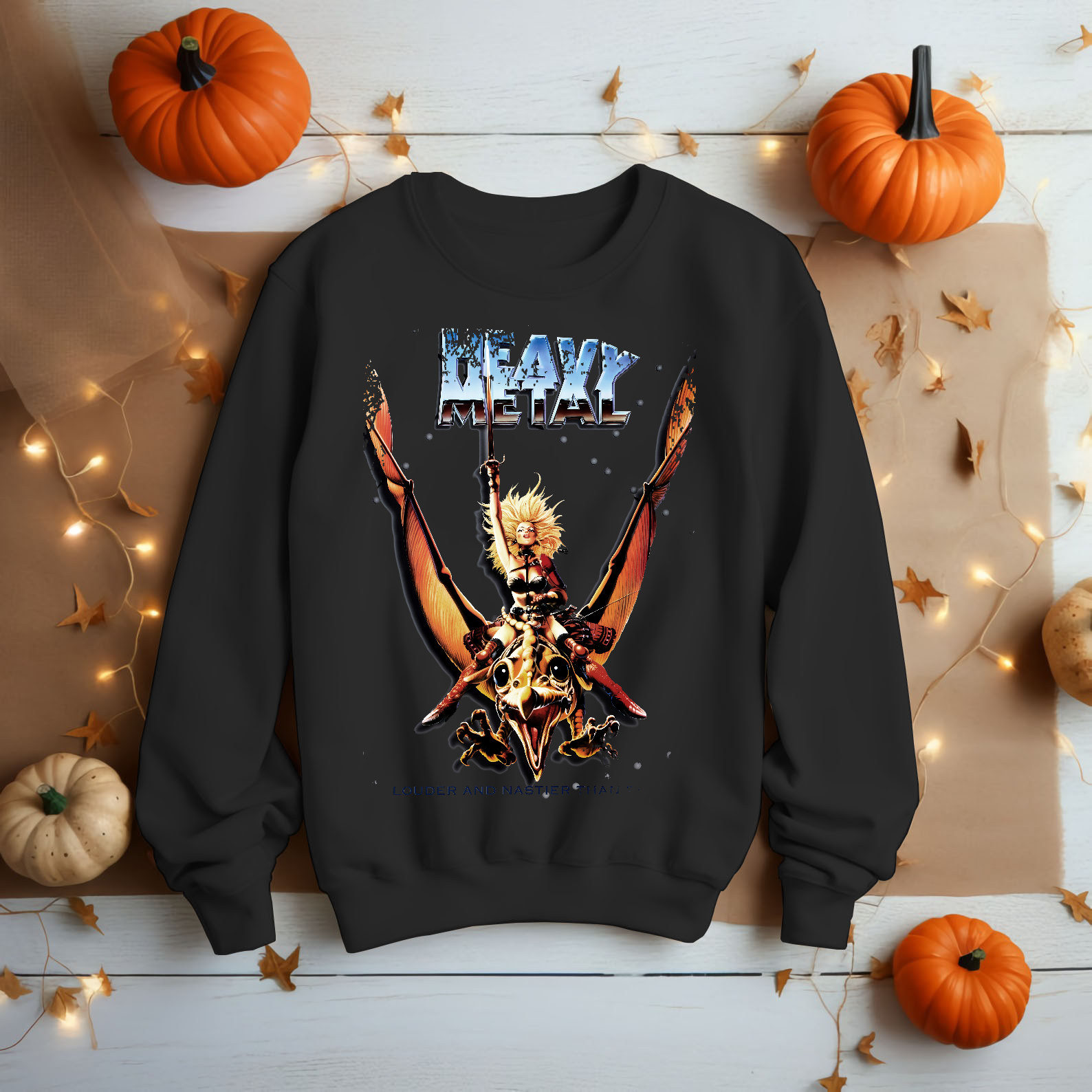 Heavy Metal - Movie Poster Inspired Unisex Black T-Shirt
