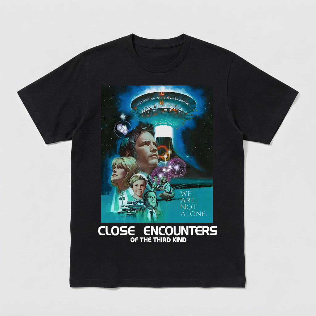 Close Encounters of the Third Kind T Shirt - 70's Spielberg Classic Retro Tee-TH82084
