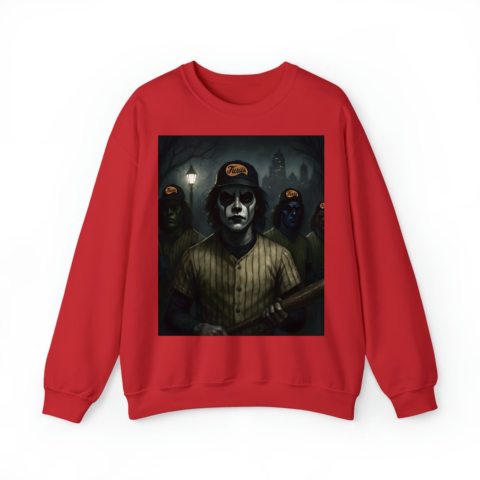 Baseball Furies T Shirt - The Warriors Graphic Art Gang Tee - New-TH82087