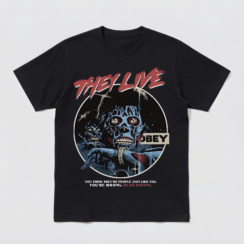 They Live John Carpenter Horror Shirt