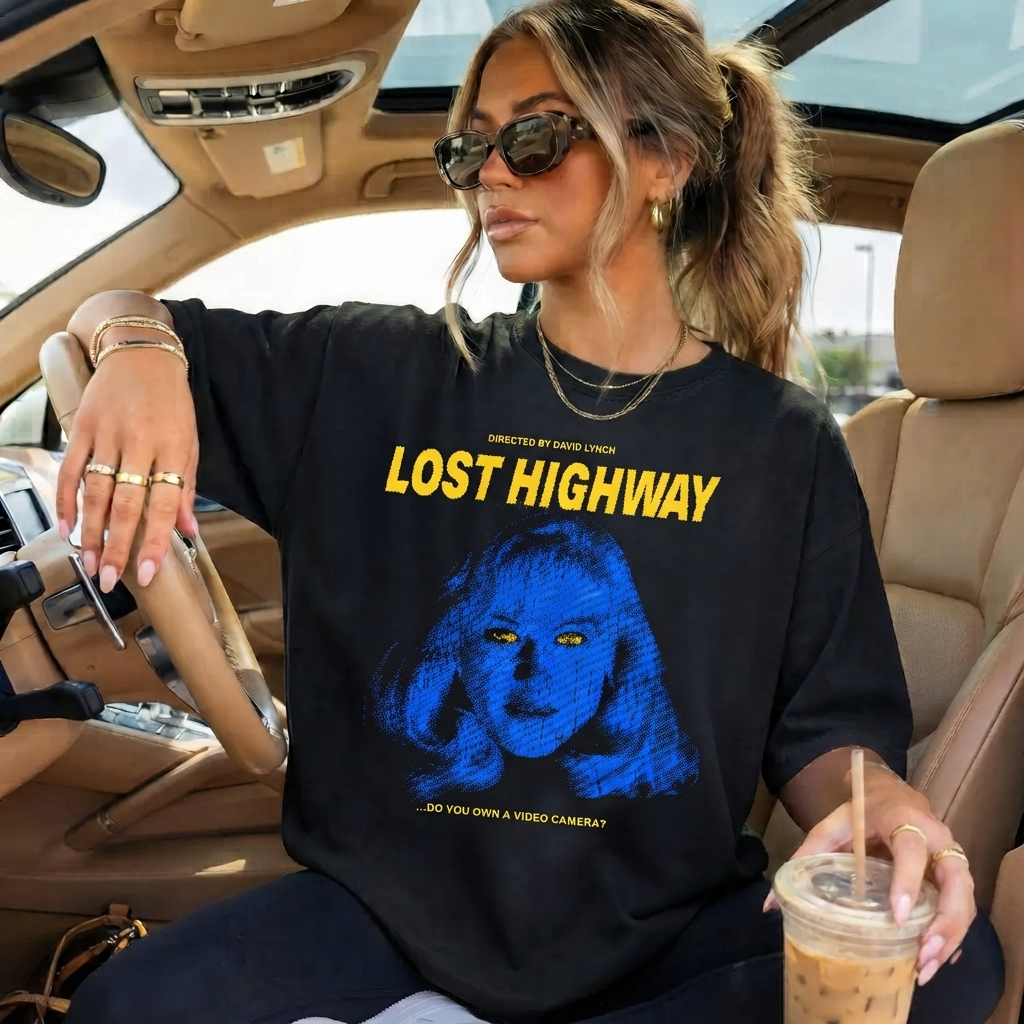 Lost Highway movie Shirt, David Lynch classic film Shirt, Horror Unisex tee