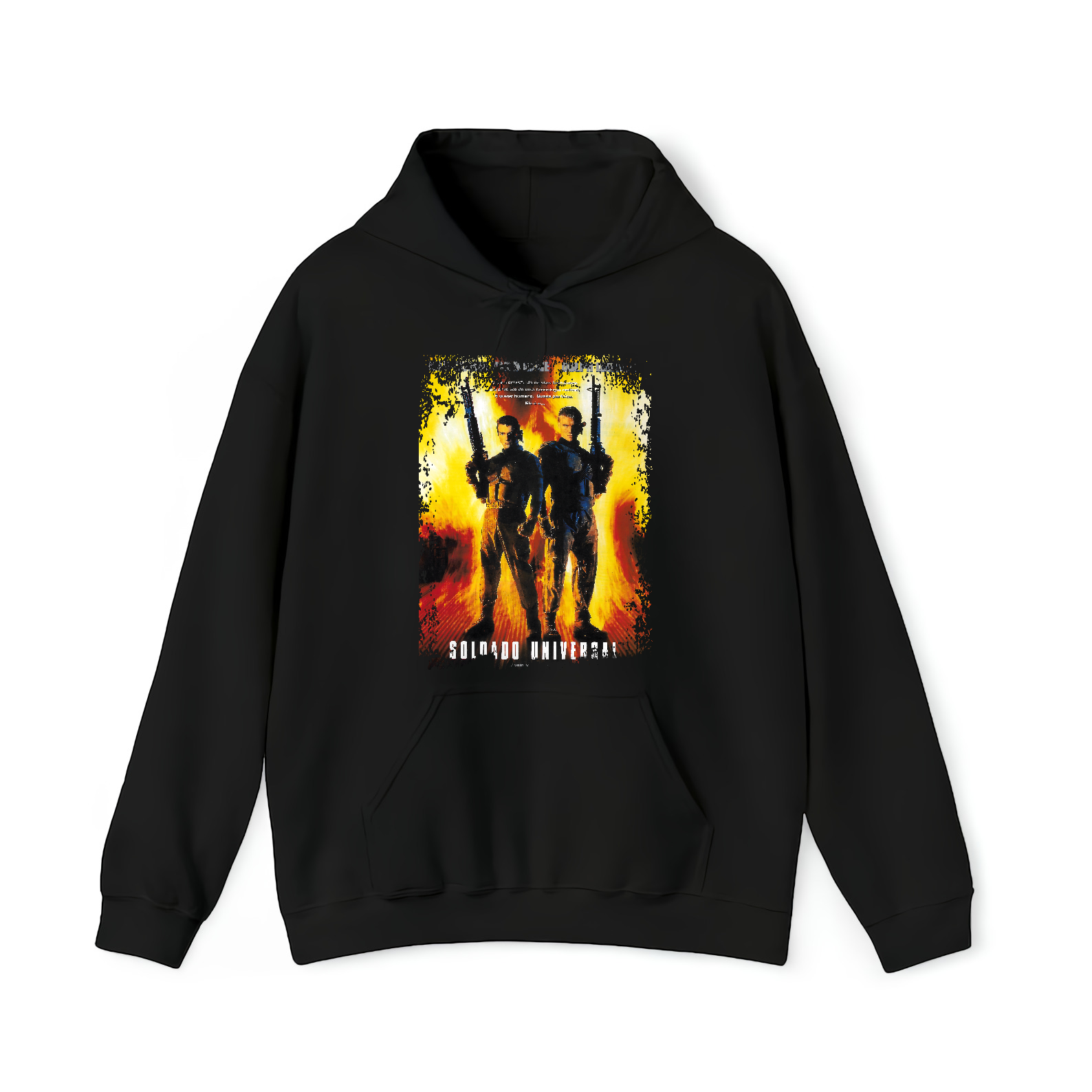 Universal Soldier - Movie Poster Inspired Unisex Black Shirt