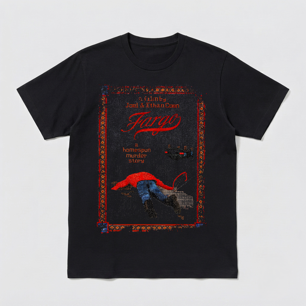Fargo - Movie Poster Inspired Unisex Black Shirt