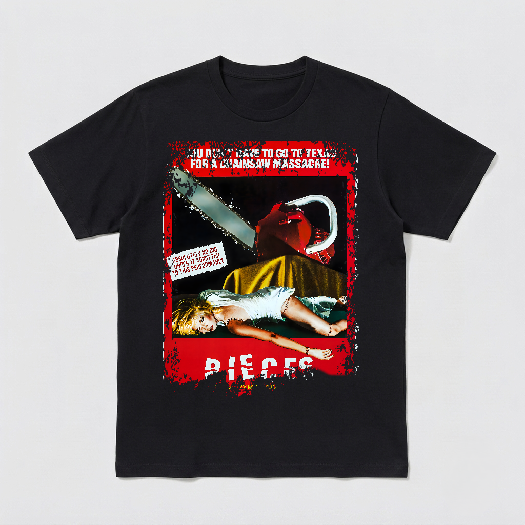 Pieces - Movie Poster Inspired Unisex Black Shirt - HQ