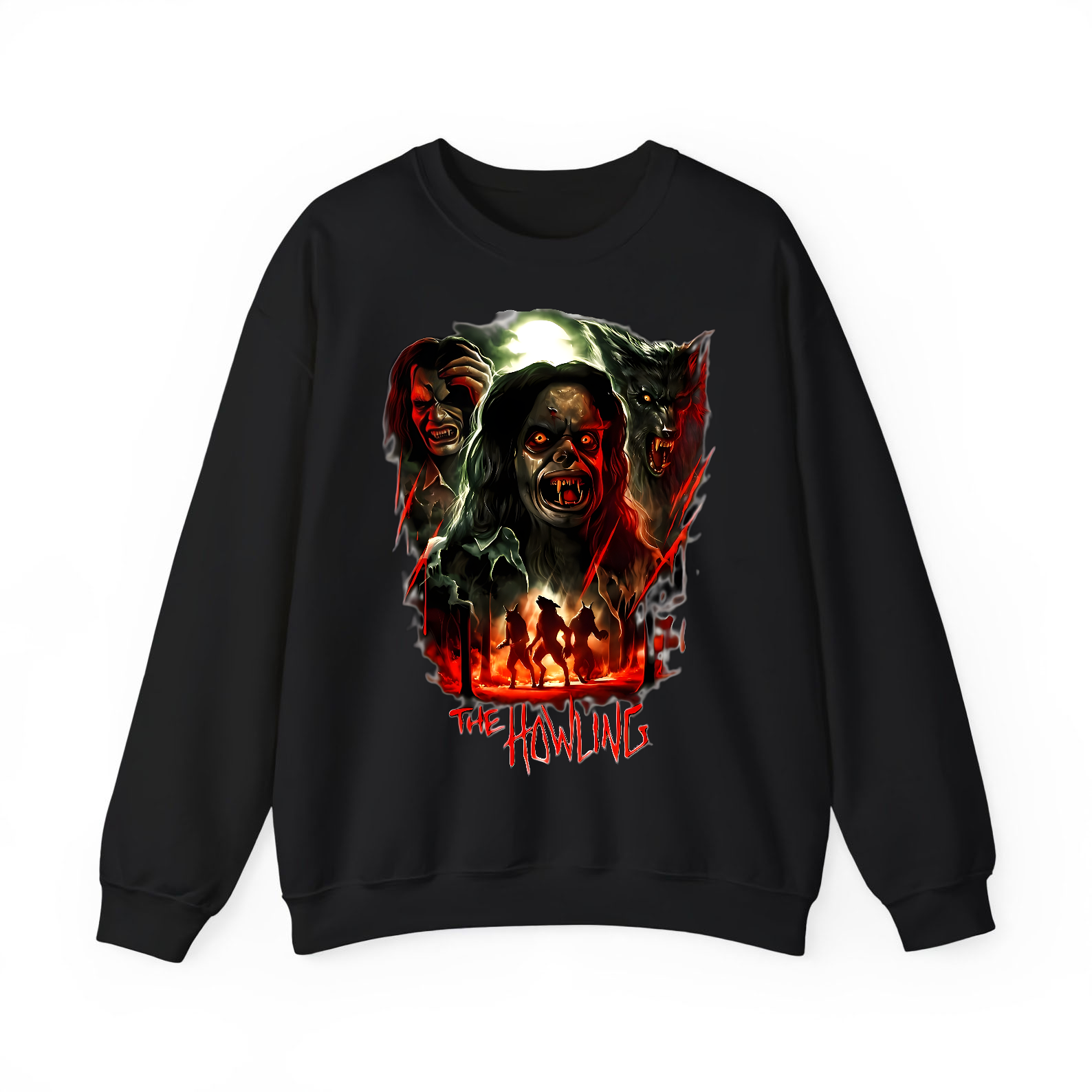 The Howling Movie Tee, Horror Film Lover T-Shirt, Halloween Shirt, Werewolf Tee-TH82024