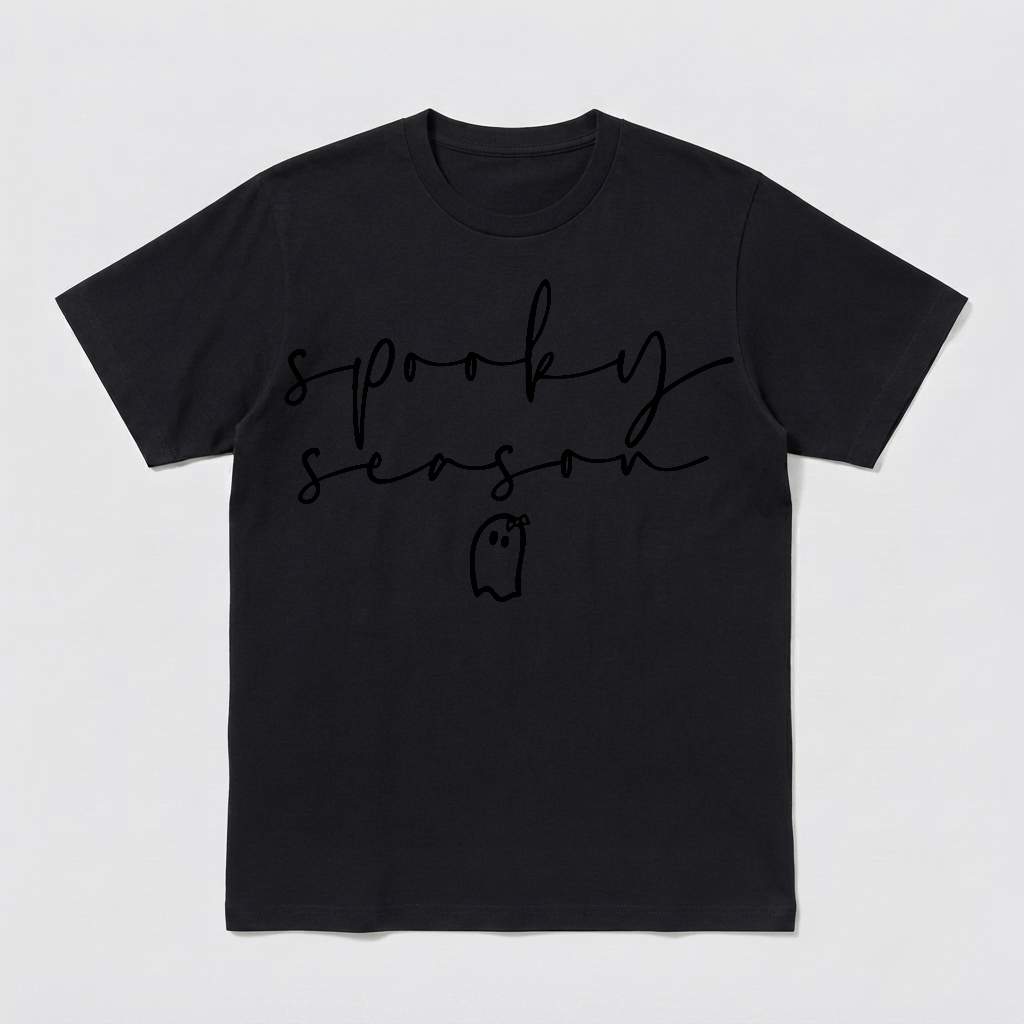 Spooky Season Shirt, Halloween T-Shirt, Halloween Woman Shirt, Cute Ghost Shirt, Spooky Halloween Shirt
