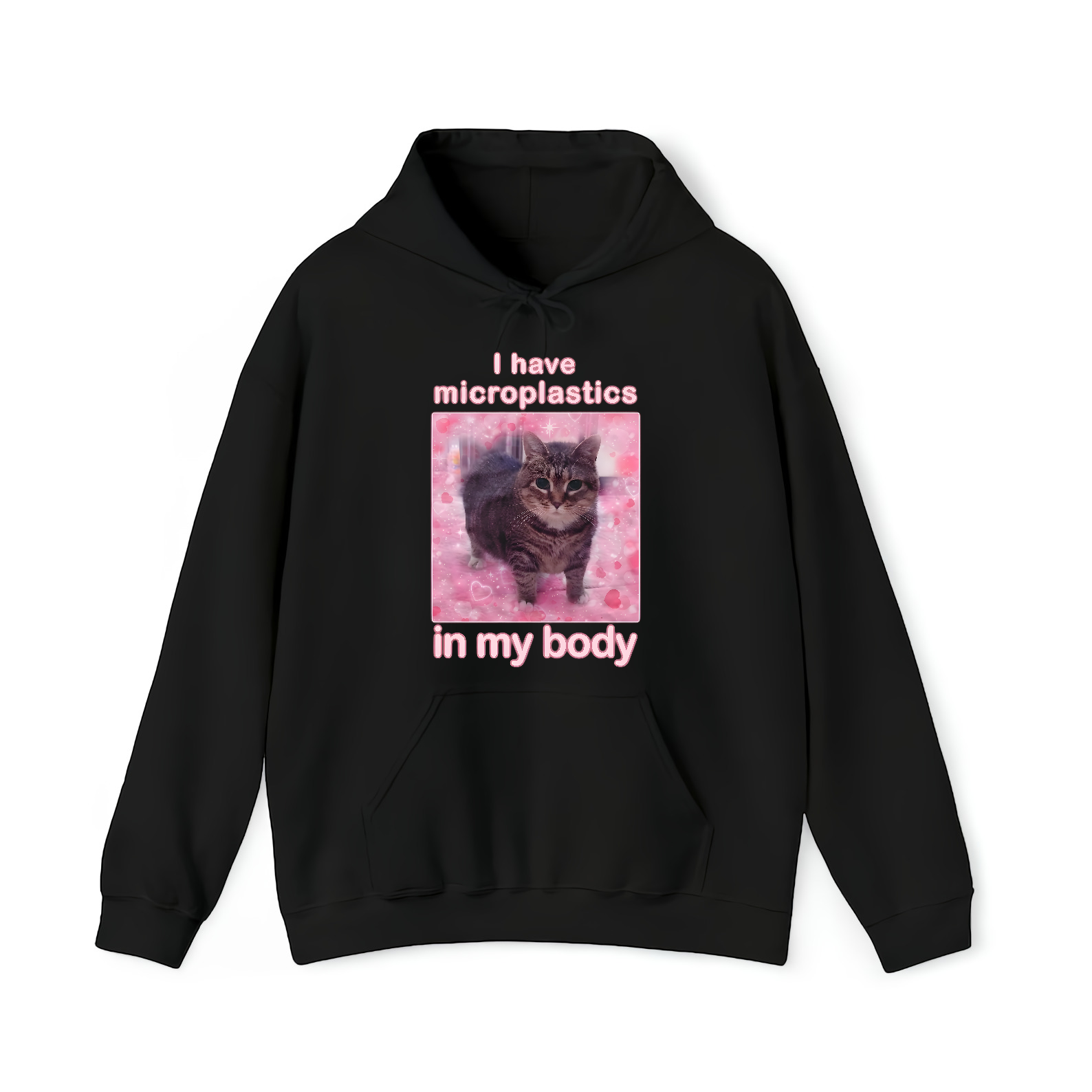 I Have Microplastics in my Body Funny Cat Meme T-shirt, Gift for Woman, Ironic Cats Shirt, Goofy Ahh Cat Tee Shirt Gift