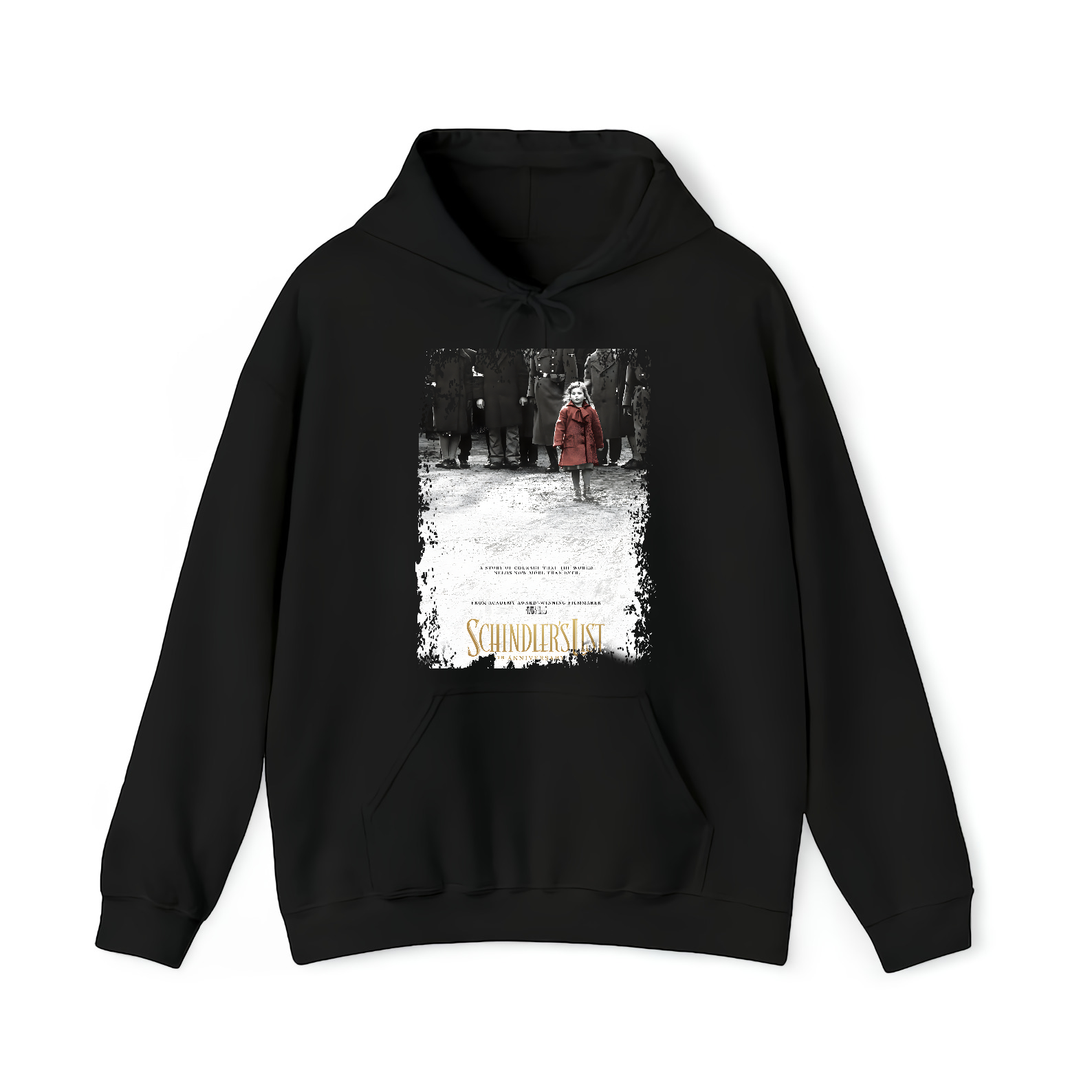 Schindlers List - Movie Poster Inspired Unisex Black Shirt