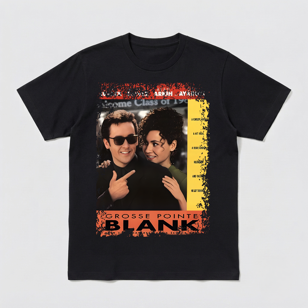 Grosse Pointe Blank - Movie Poster Inspired Unisex Black Shirt