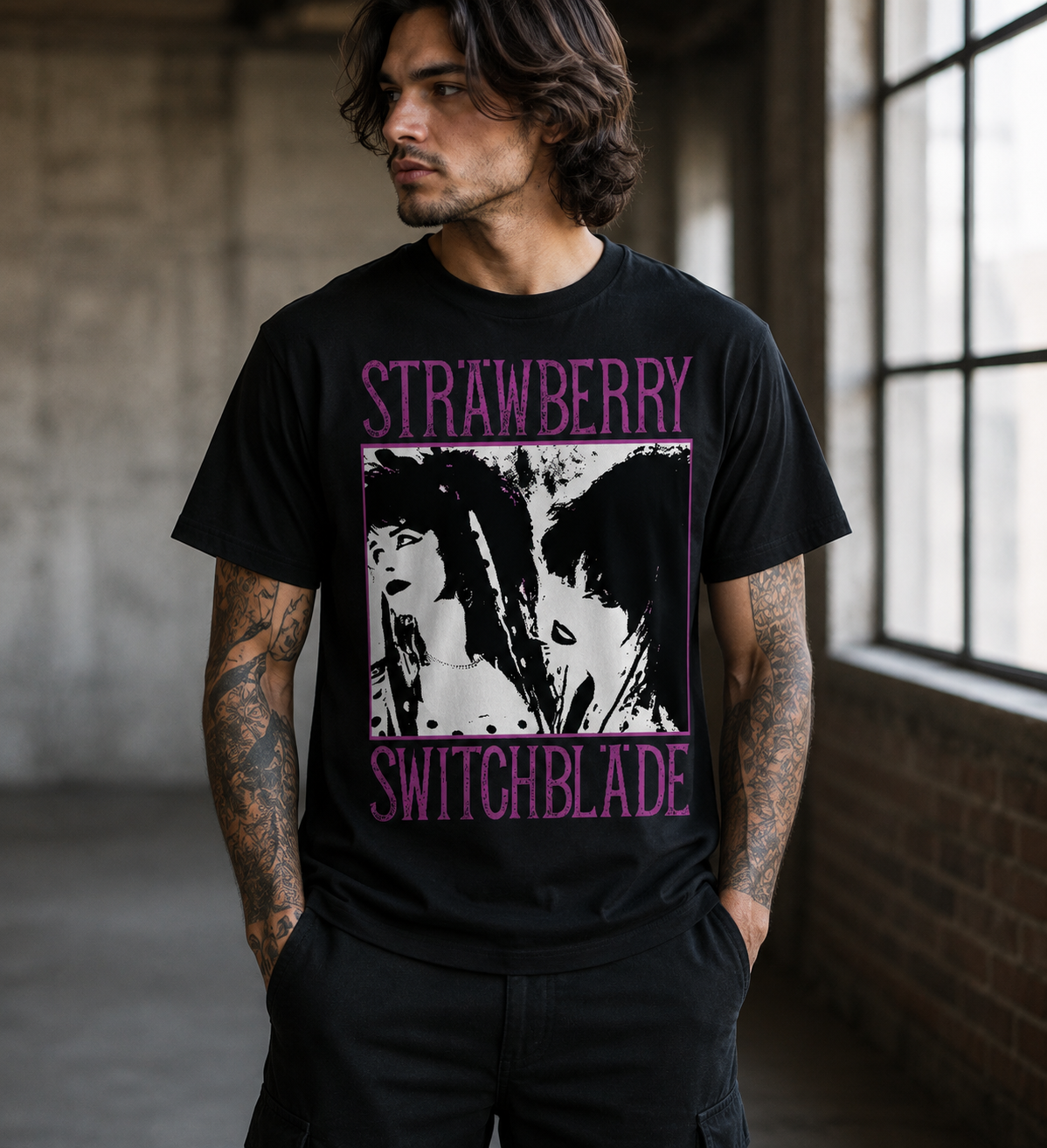Strawberry Switchblade Shirt, Siouxsie and the Banshees, Sisters , Unisex tee