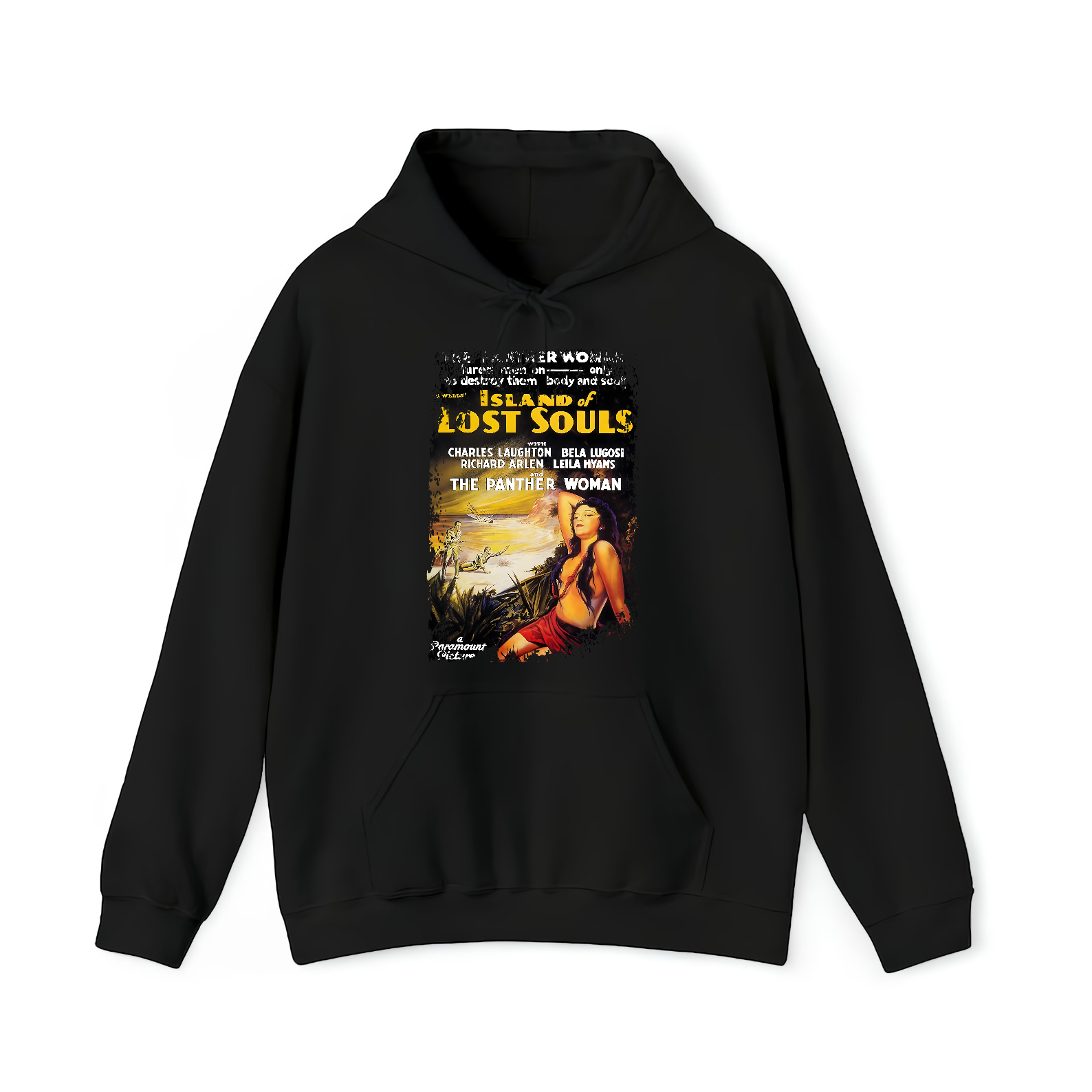 The Island of Lost Souls (1932) - Movie Poster inspired Unisex Black Shirt