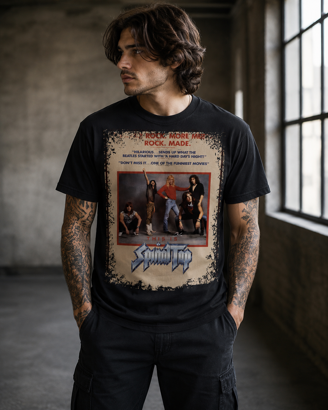 This is Spinal Tap - Movie Poster Inspired Unisex Black Shirt