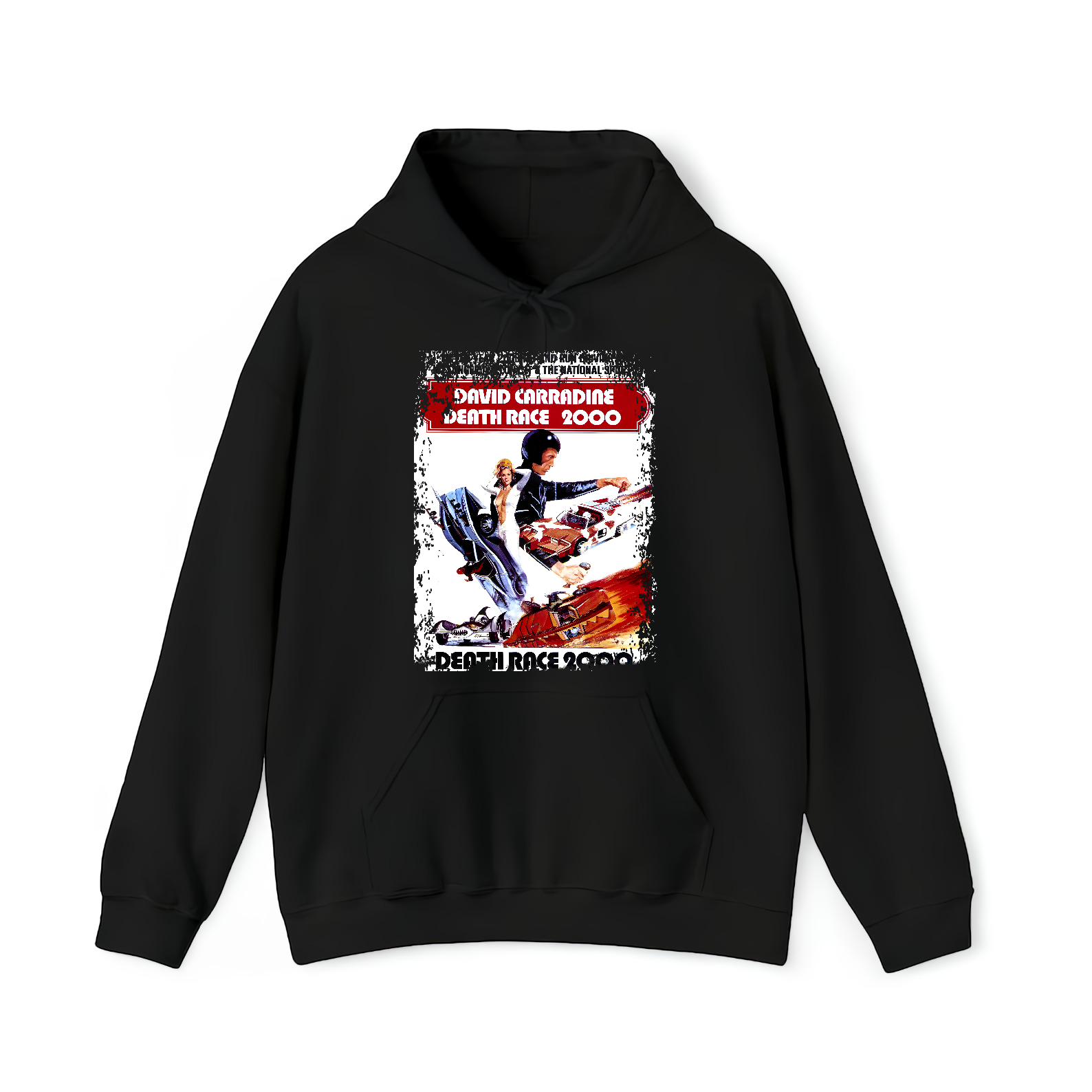 Death Race 2000 - Movie Poster Inspired Unisex Black Shirt