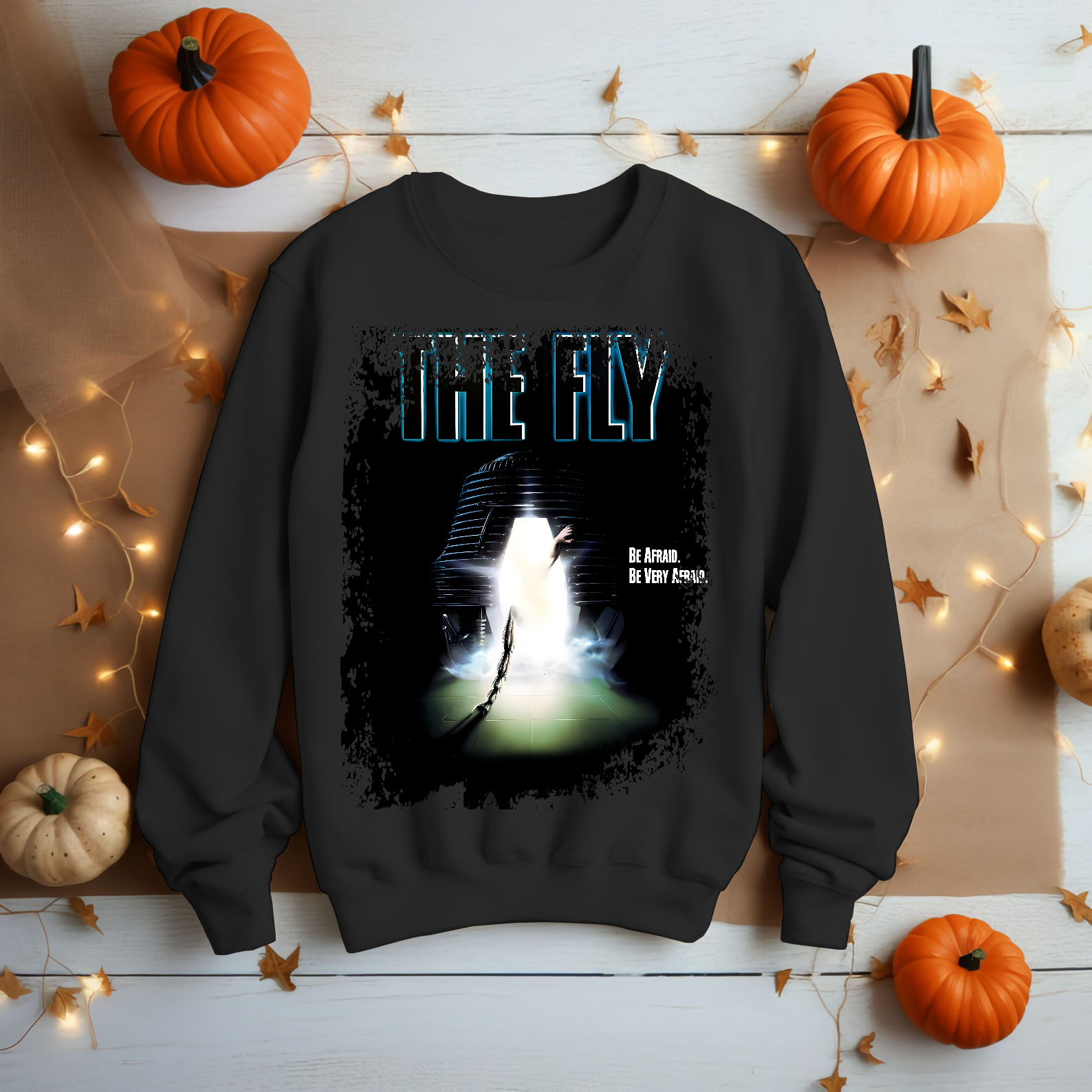 The Fly - Movie Poster Inspired Unisex Black Shirt