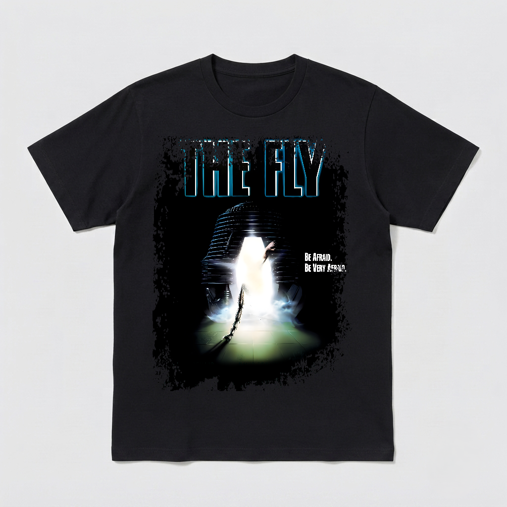 The Fly - Movie Poster Inspired Unisex Black Shirt