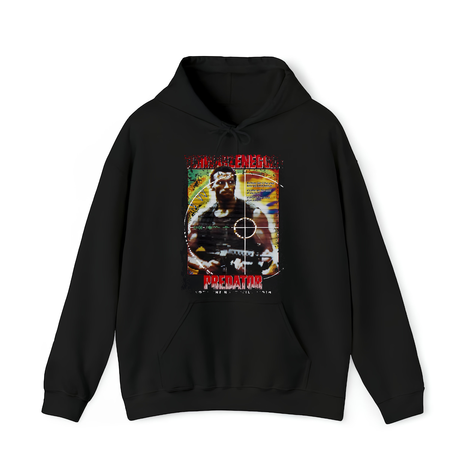 Predator - Movie Poster Inspired Unisex Black Shirt - HQ