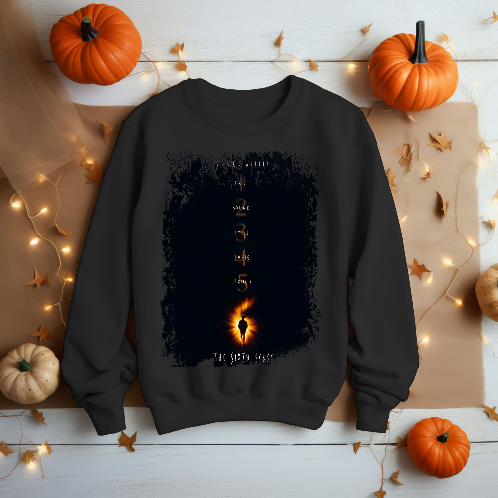 Sixth Sense - Movie Poster Inspired Unisex Black Shirt - HQ