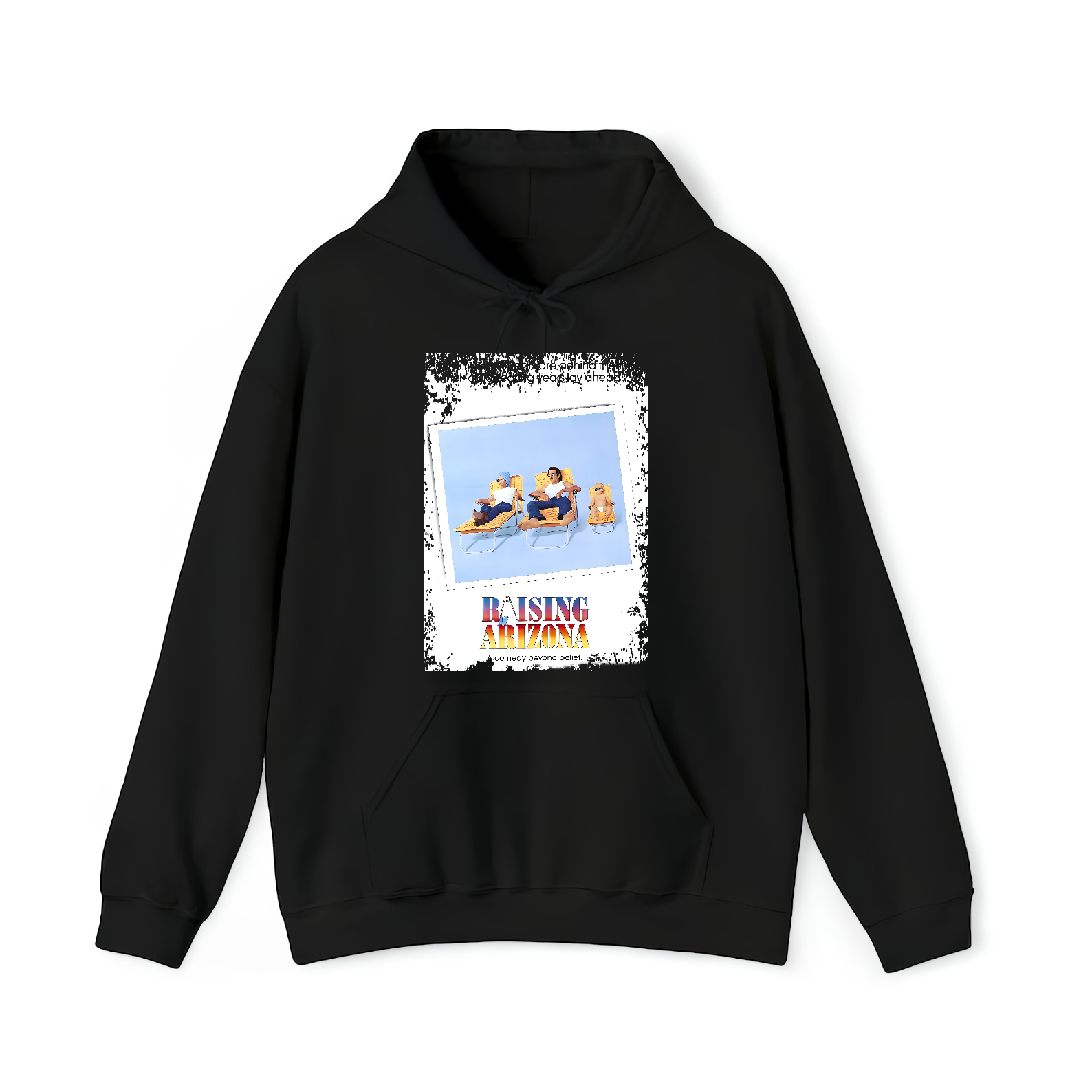 Raising Arizona - Movie Poster Inspired Unisex Black Shirt