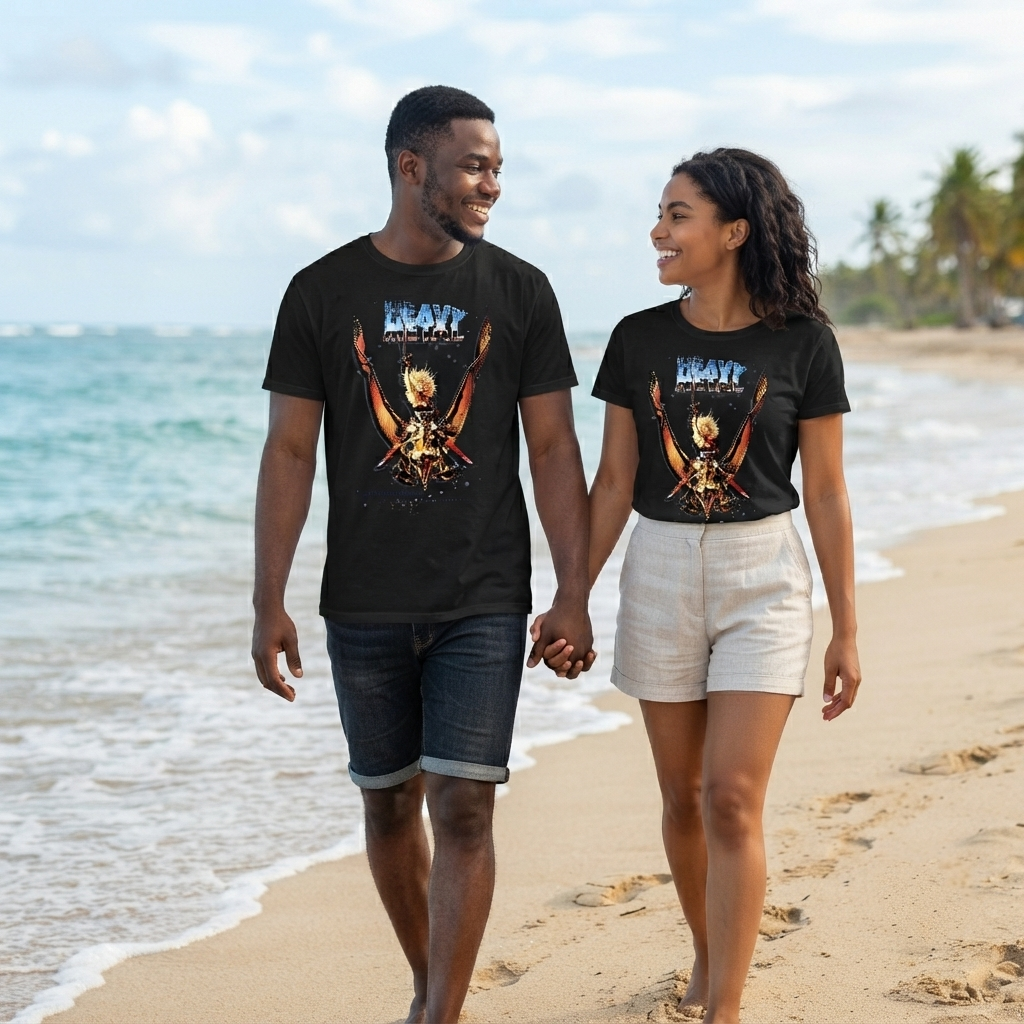 Heavy Metal - Movie Poster Inspired Unisex Black T-Shirt