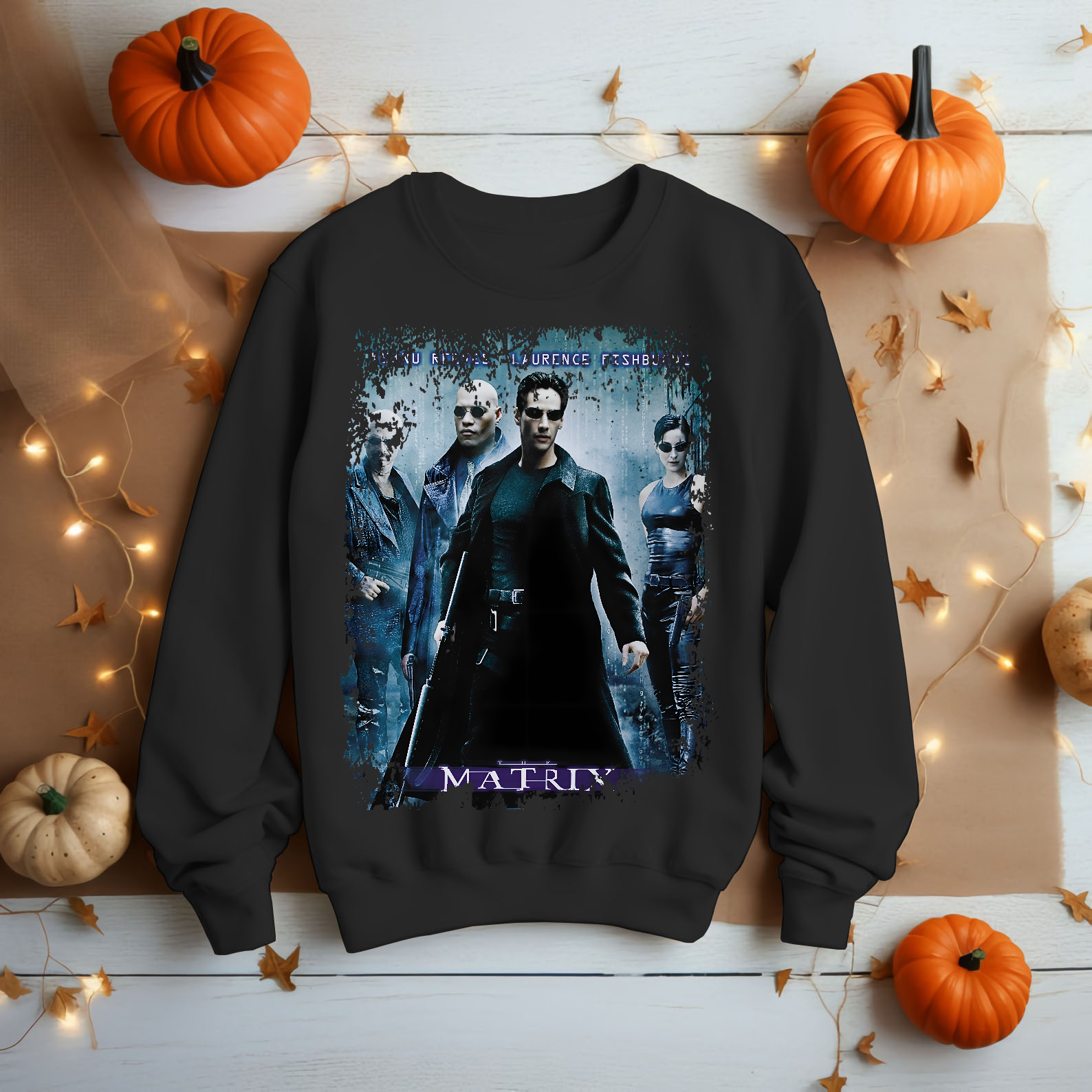 The Matrix - Movie Poster Inspired Unisex Black Shirt - HQ