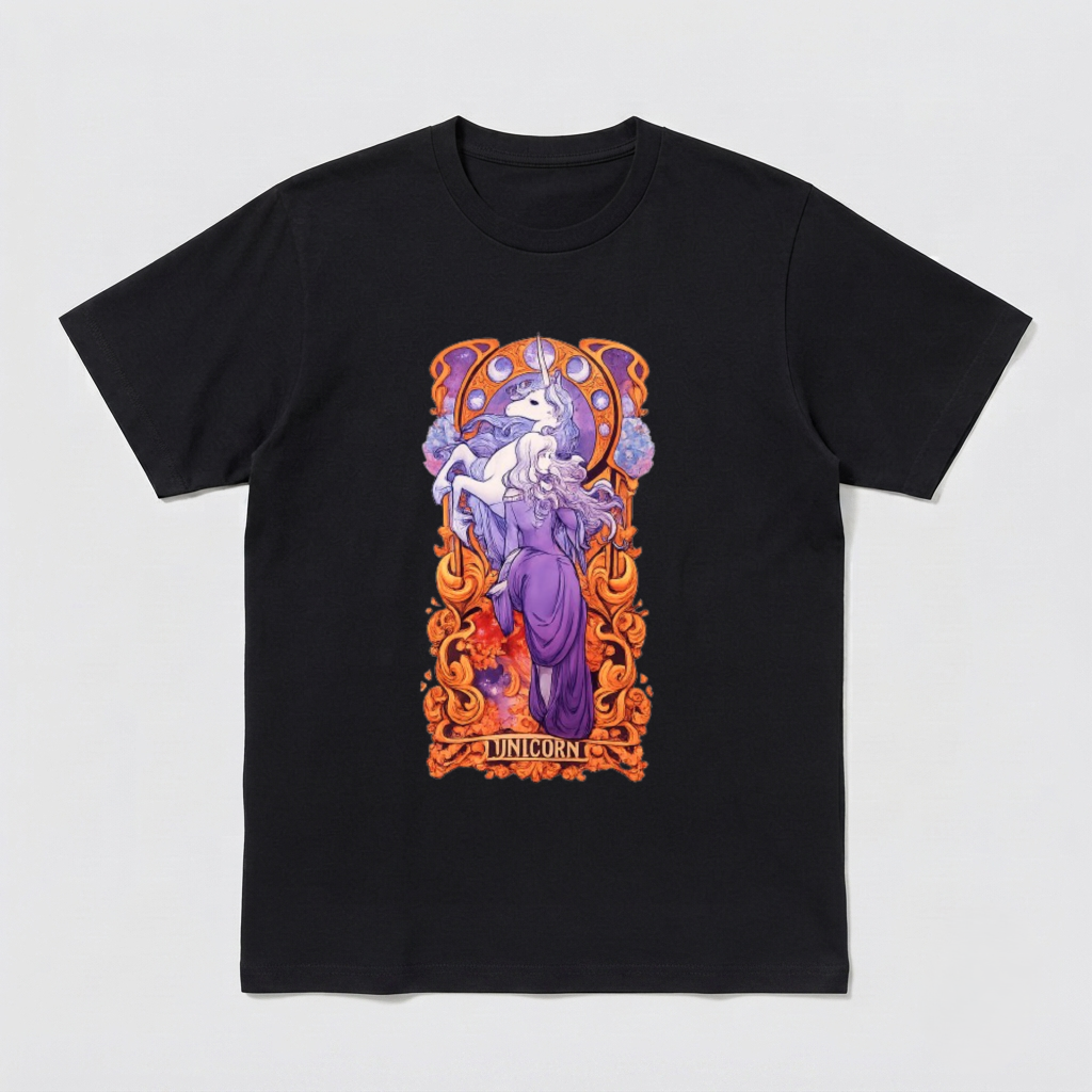 The Last Unicorn Shirt Lady Amalthea Unisex & Kids Animation Book 80s Vintage