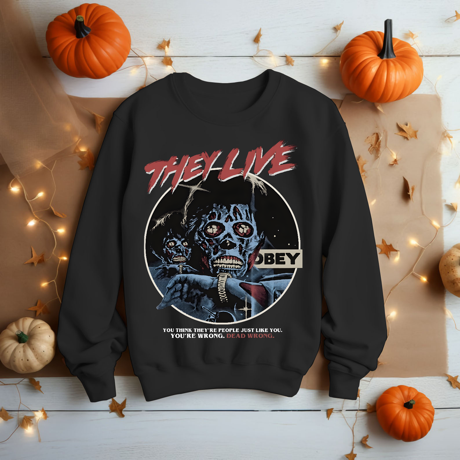 They Live John Carpenter Horror Shirt