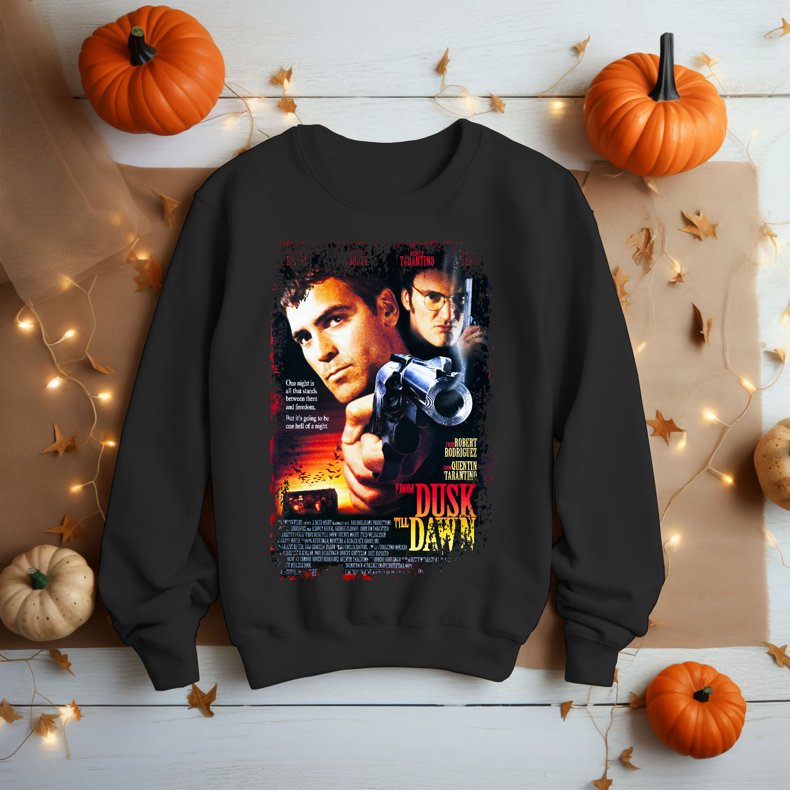 From Dusk Till Dawn - Movie Poster Inspired Unisex Black Shirt