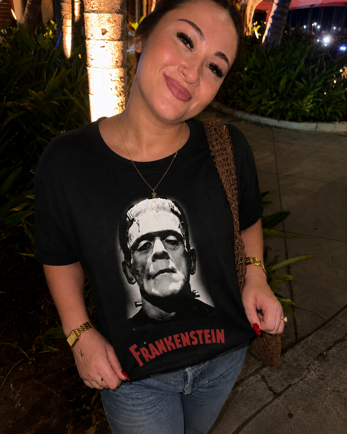Frankenstein Classic Horror T-Shirt S-3XL Black-TH82012